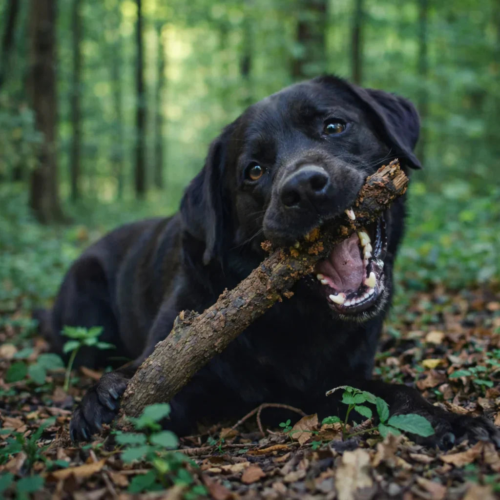 Mon chien mange du bois : pourquoi, quels risques et que faire