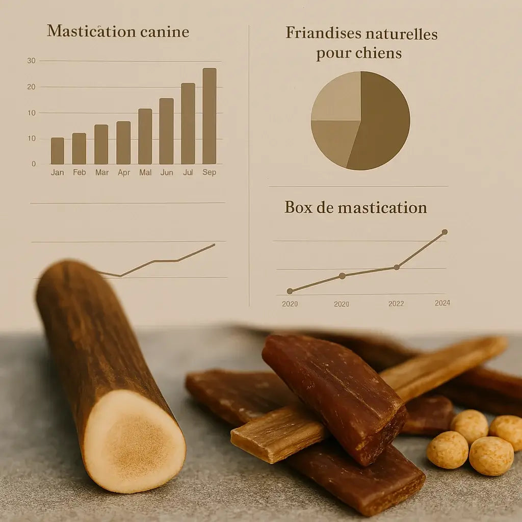 Etude de marché sur la friandises pour chien avec infographie