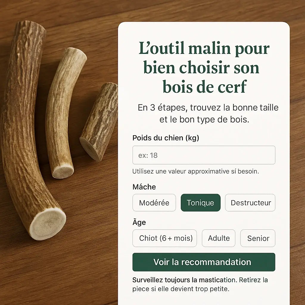 outil malin guide des tailles bois de cerf