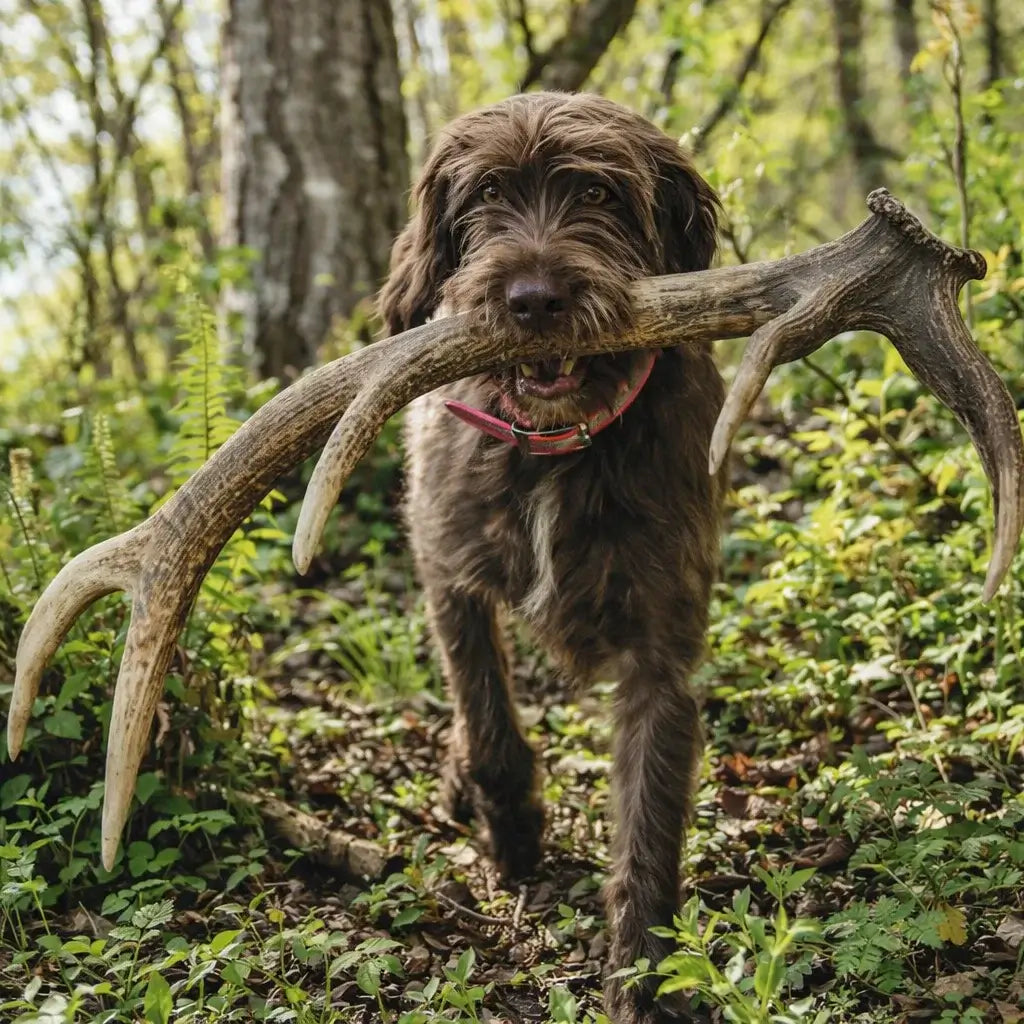 Peut-on donner à son chien un bois de cerf trouvé en forêt ?
