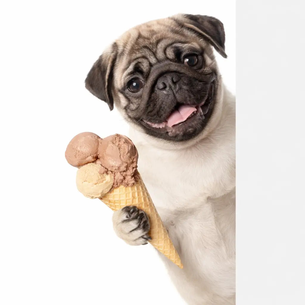 photo glace pour chien