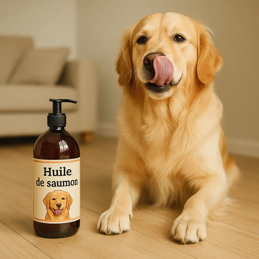 Comment donner de l’huile de saumon à un chien ?