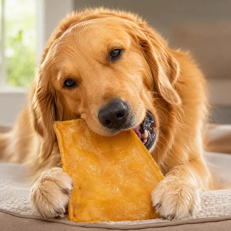 chien_qui_mastique_de_la_peau_de_porc