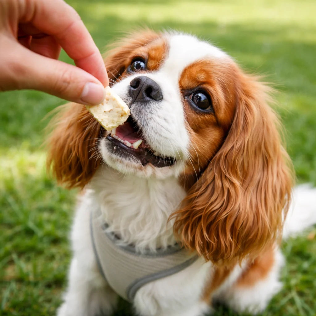 fromage_lyophilise_mastication et recompense