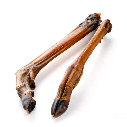 Friandises Pour Chien Croissant Lapin - Lot De 4 - 22% Viande Lapin, 73.5% Peau Brute - Faciles à Digérer