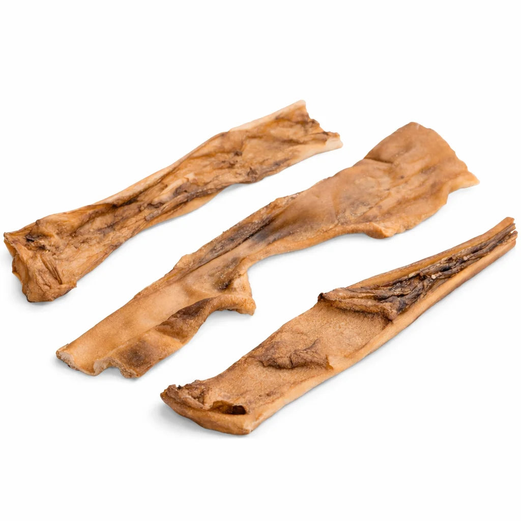 Cuir chevelu de bœuf 30CM pour chien
