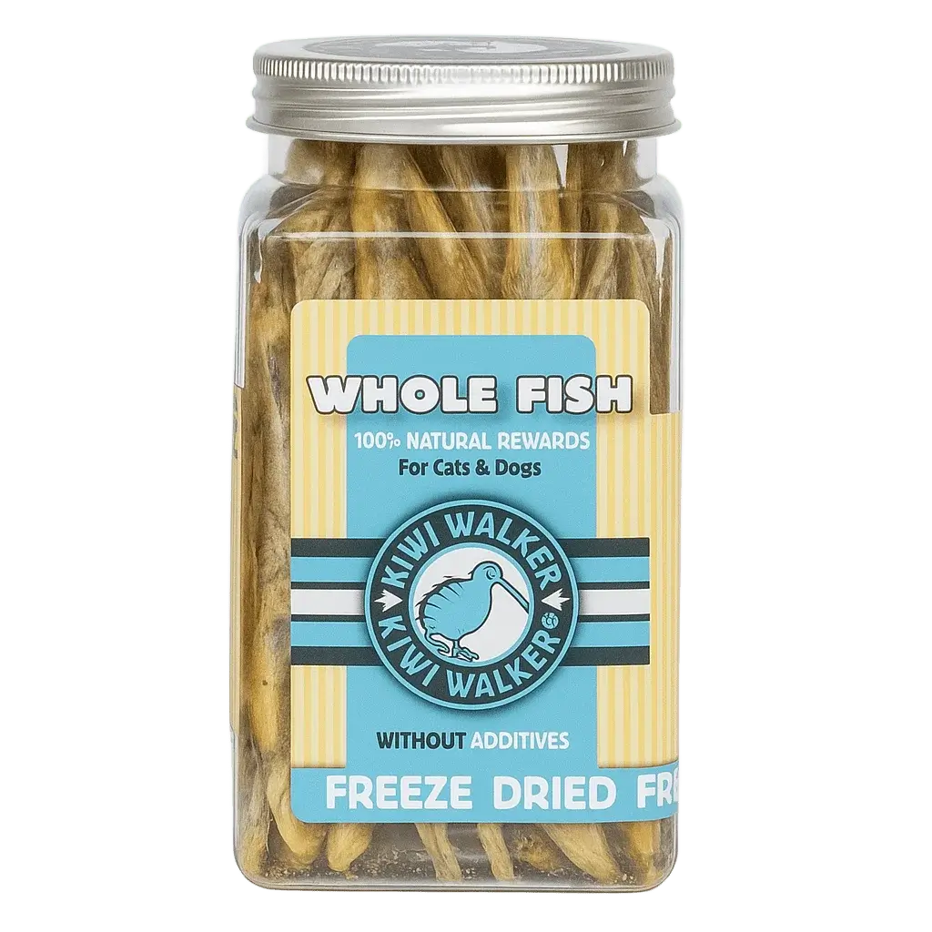 Kiwi Walker - Friandises lyophilisées 100% poisson entier