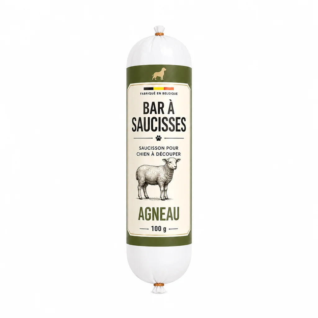 Saucisson pour chien à découper