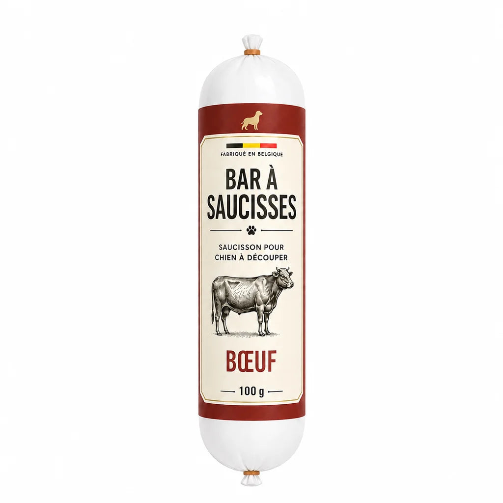 Saucisson pour chien à découper