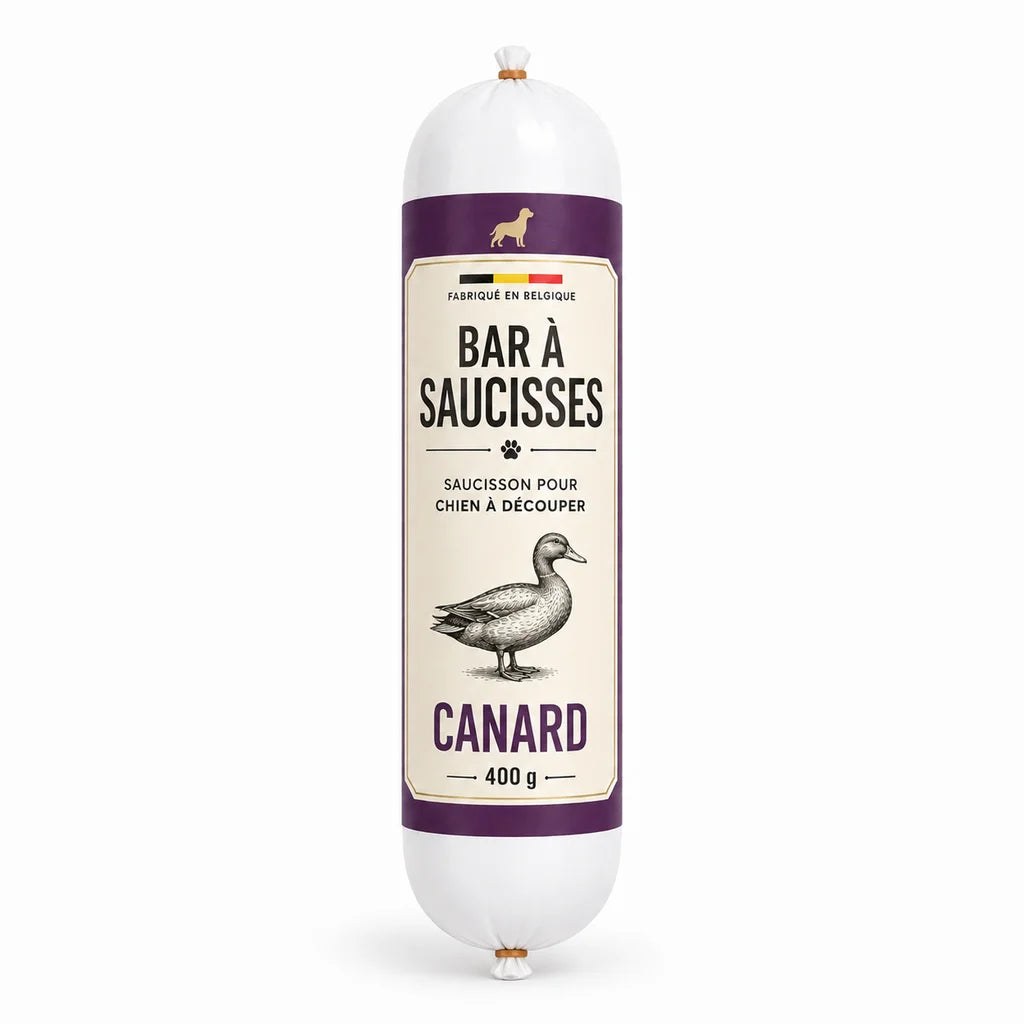 Saucisson pour chien à découper