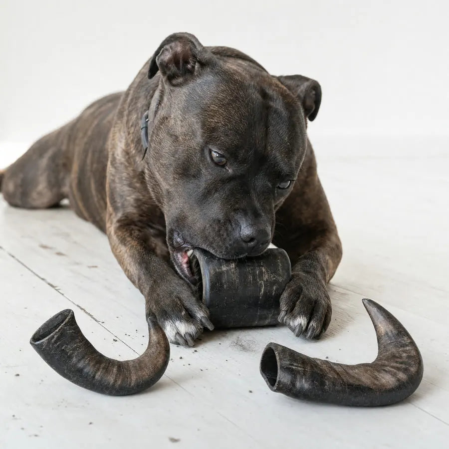 Corne de buffle pour chien